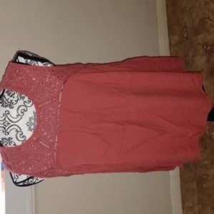 Short sleeve Blouse blush color